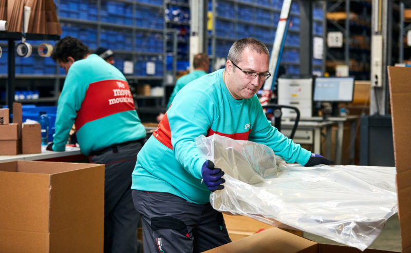 Gruber Logistics | Lager in Lauf bei Nürnberg